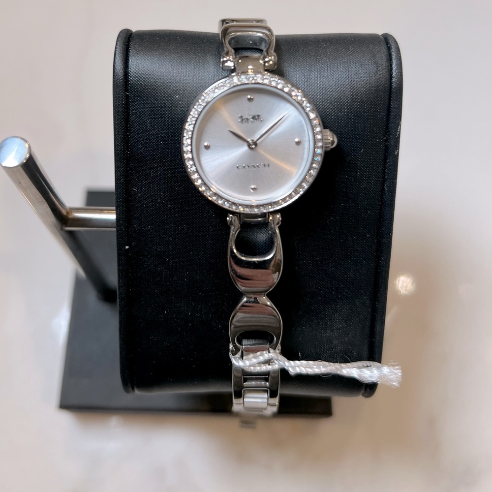 COACH Ladies' Park Signature C Stainless Steel Bangle 26mm